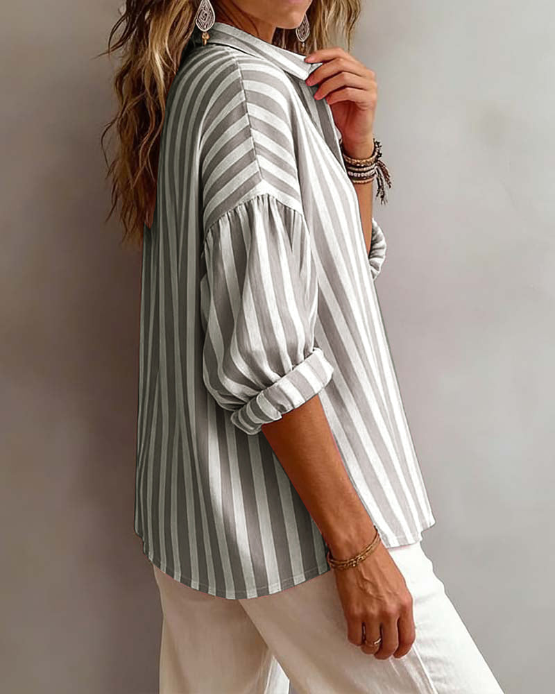 Nora™ | Blusa a rayas