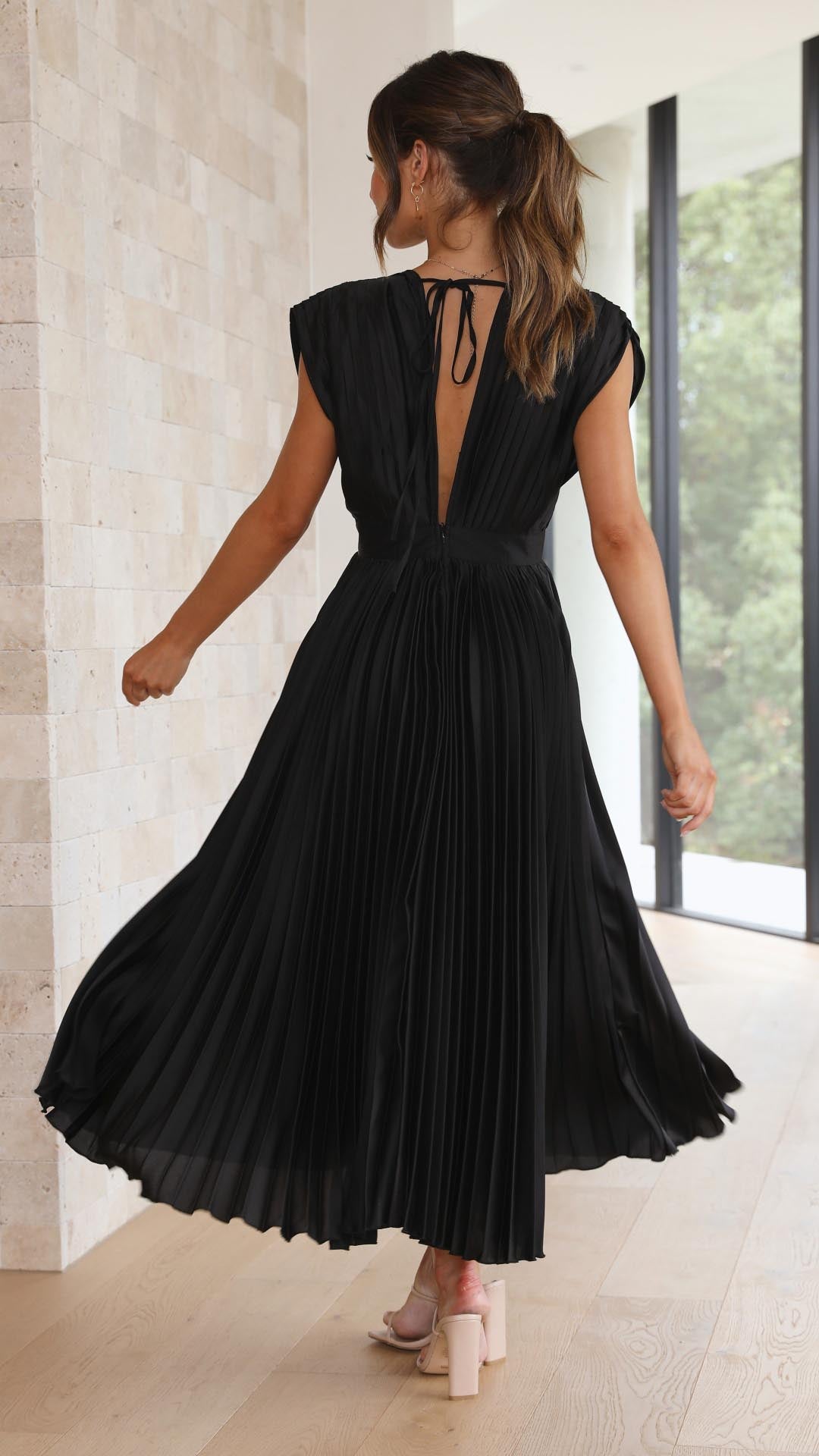 La Scintilla | Vestido Elegante Plisado