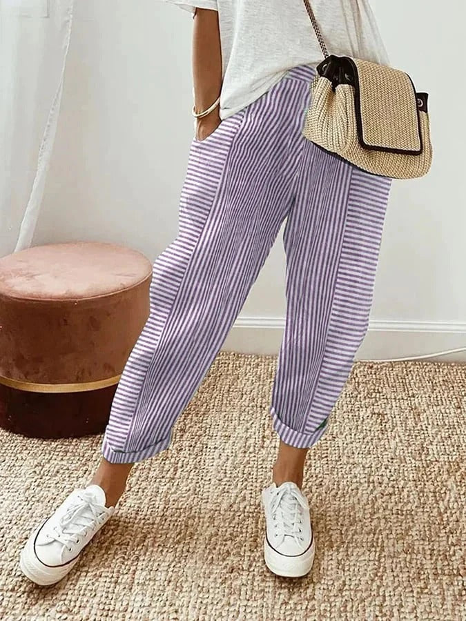 Lola | Pantalones Anchos Casual de Verano