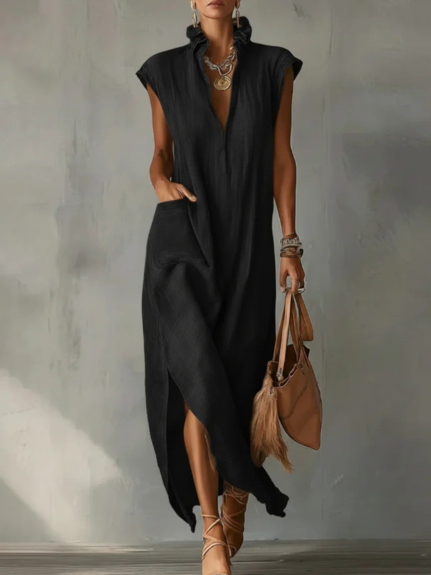 Vestido sin mangas Alexa para mujer