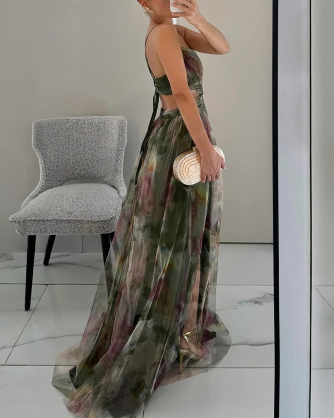 Lolita| Vestido Maxi Elegancia Floral