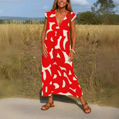 Tatiana™ | Vestido Maxi con Detalles de Corte