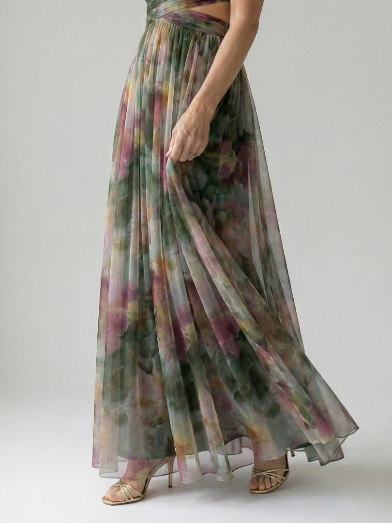 Isel | Vestido Maxi Suave Envueltos