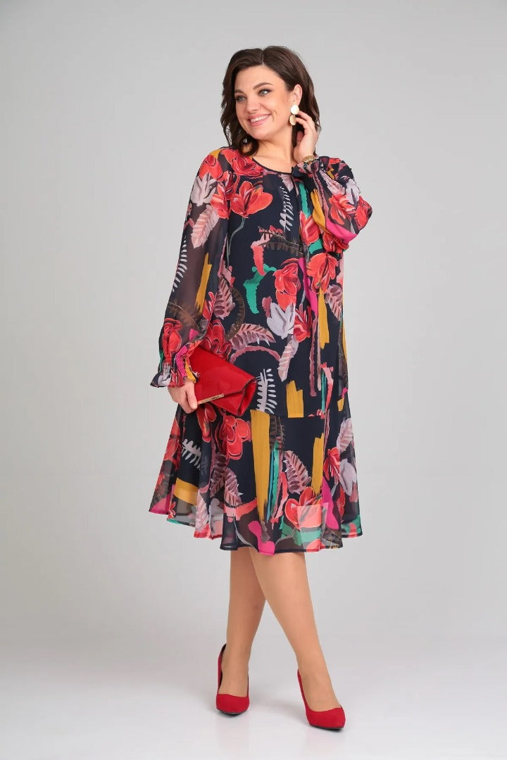 Vestido Floral Elegante Florinda™