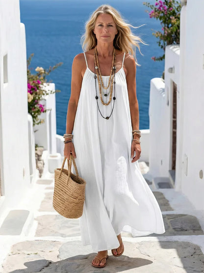 Keira | Vestido Maxi de Flujo Natural