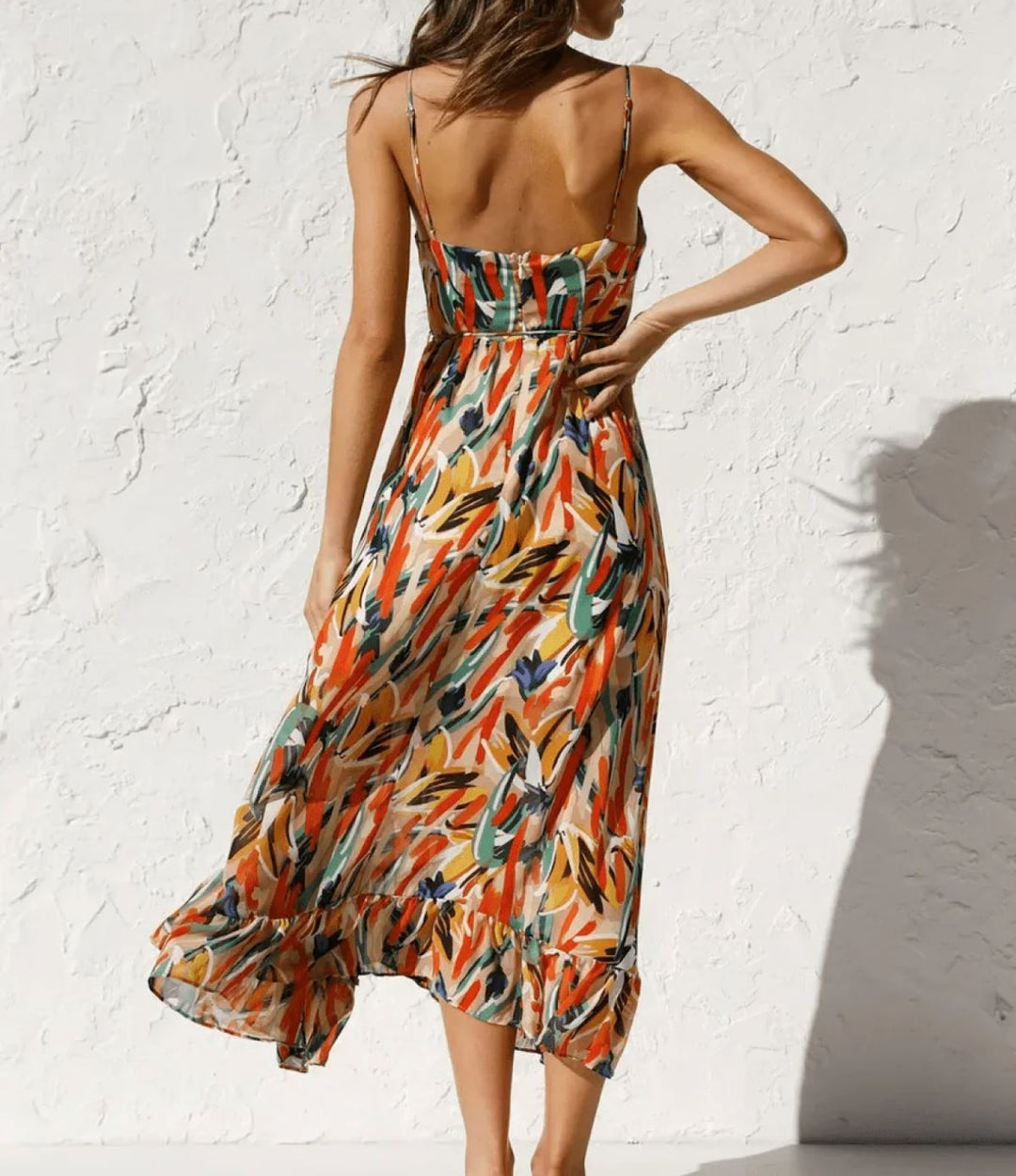 La Chispa | Vestido Midi Color Brillante
