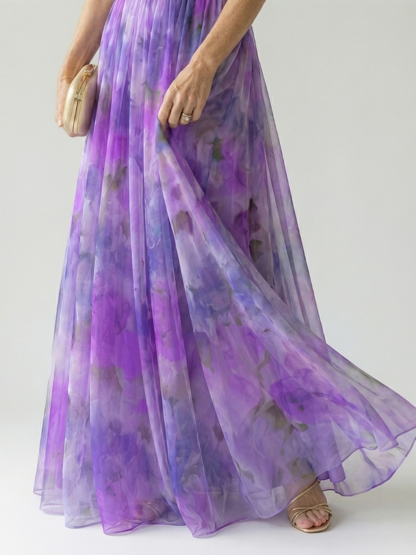 Isel | Vestido Maxi Suave Envueltos