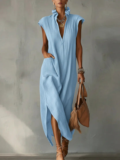 Vestido sin mangas Alexa para mujer