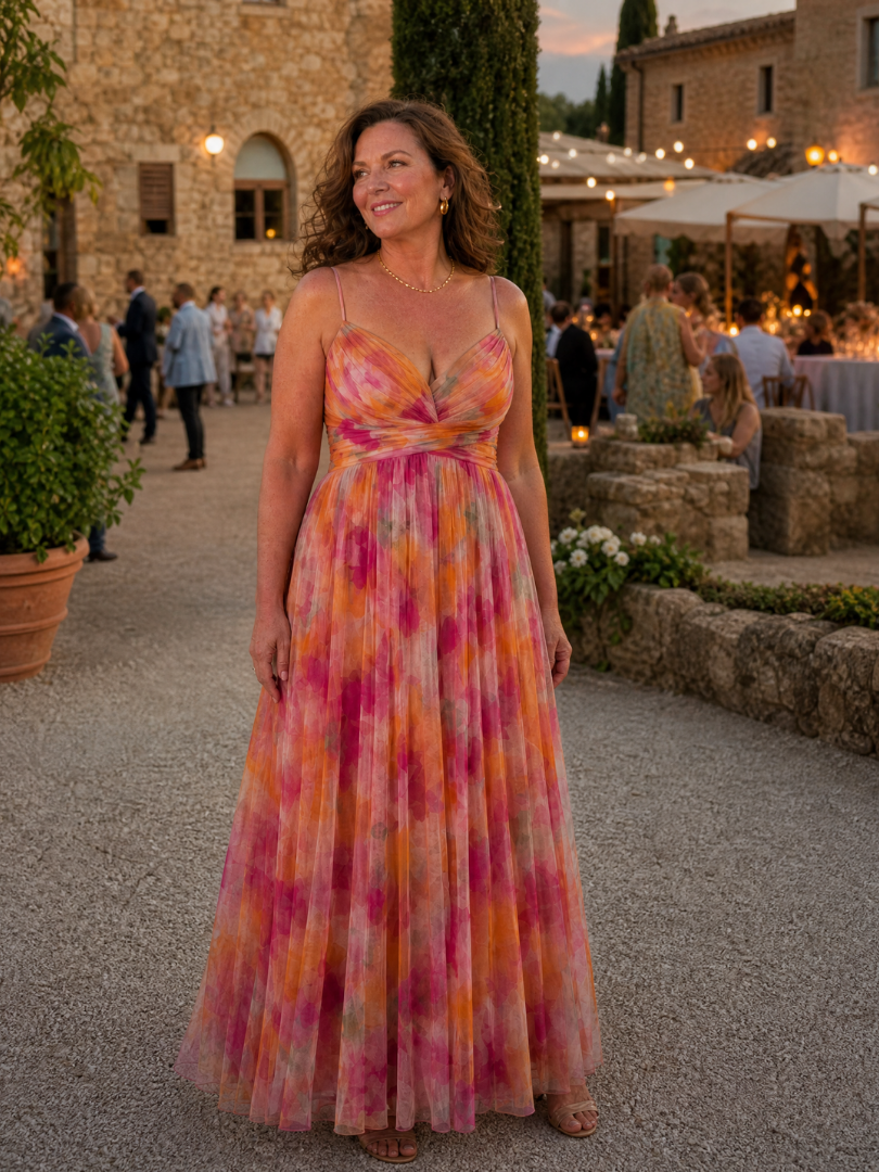 Isel | Vestido Maxi Suave Envueltos