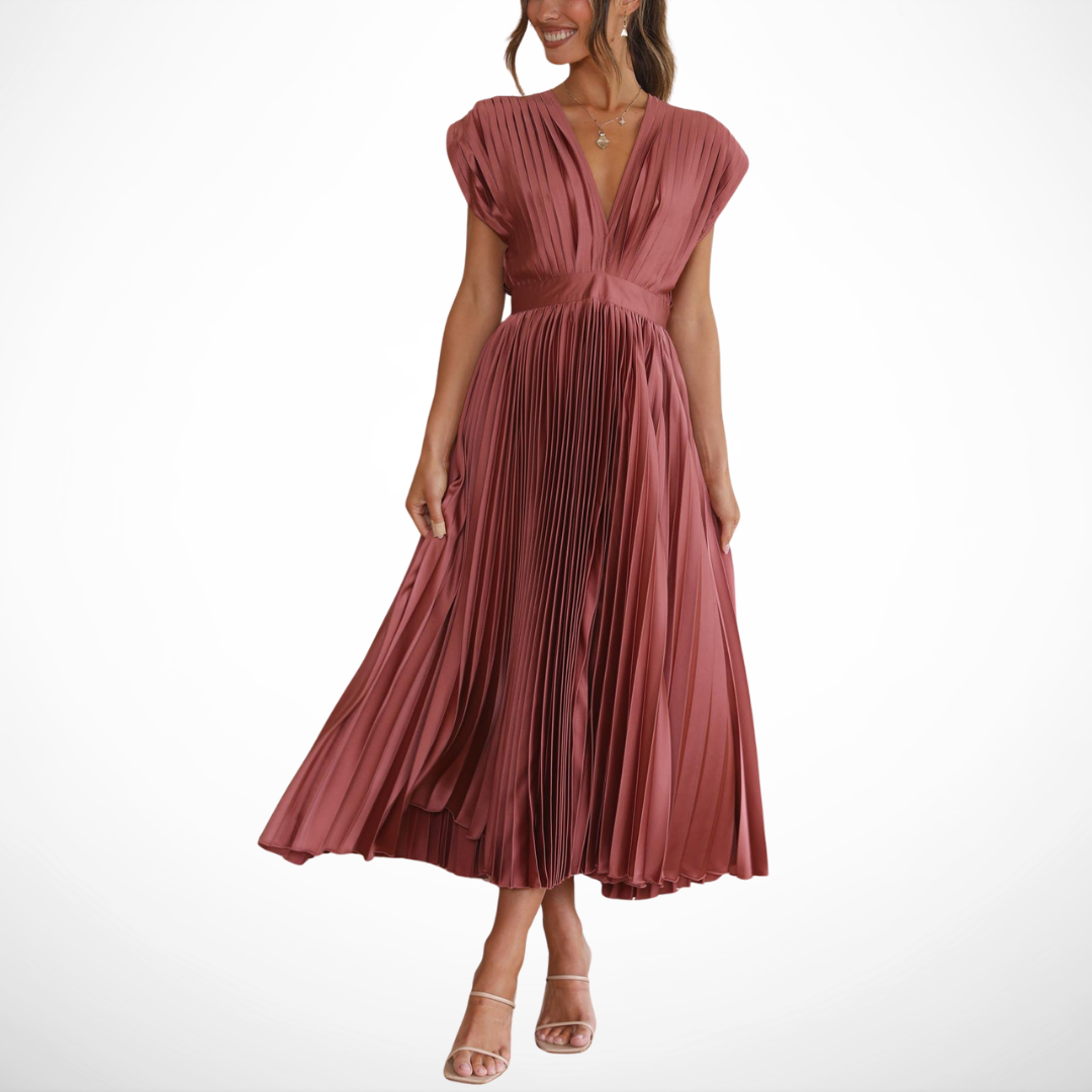 La Scintilla | Vestido Elegante Plisado