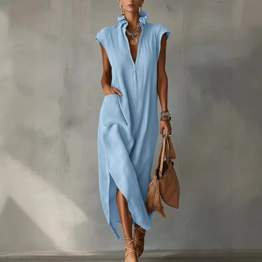 Vestido sin mangas Alexa para mujer