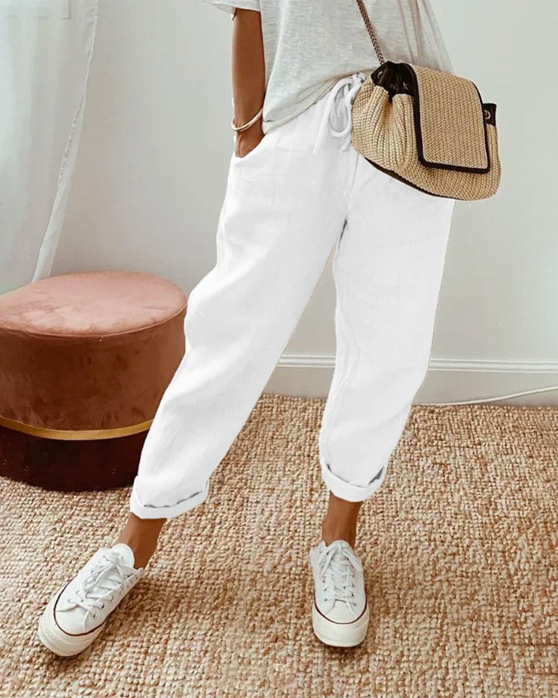 Agatha | Pantalones de Verano Sin Esfuerzo