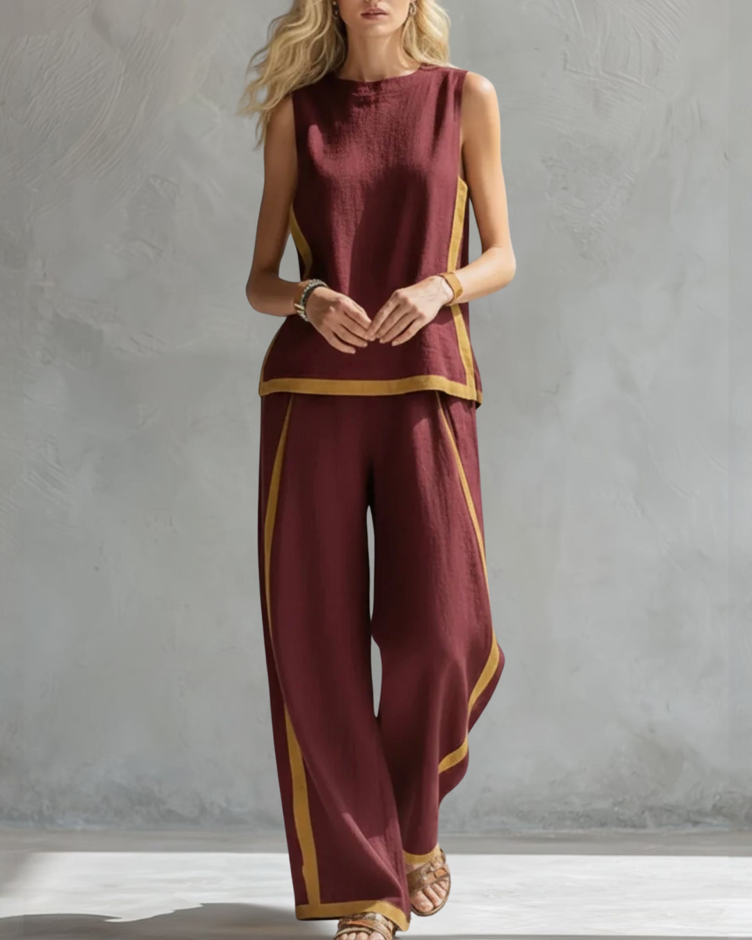 Leila | Conjunto Elegante con un Toque Moderno