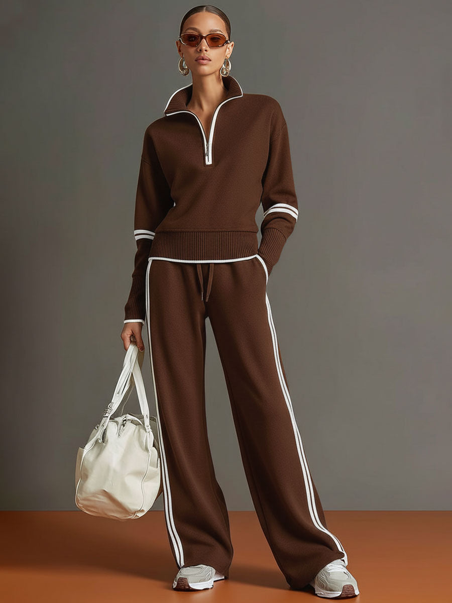 Marietta – sudadera y pantalón de pierna ancha