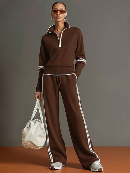 Marietta – sudadera y pantalón de pierna ancha