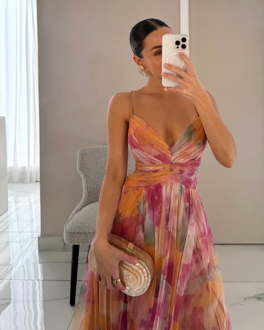 La Chispa | Vestido Maxi Elegancia Floral
