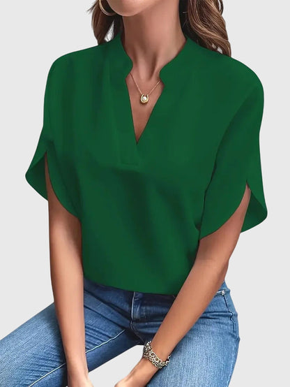 Beatrix™ | Camisa de cuello en V
