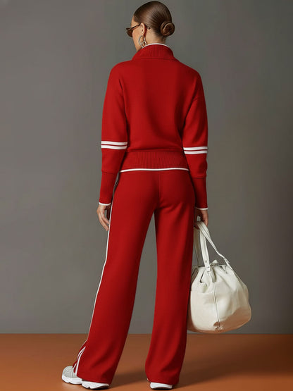 Marietta – sudadera y pantalón de pierna ancha