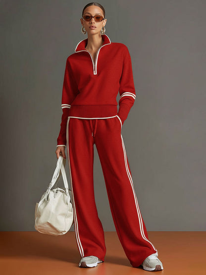 Marietta – sudadera y pantalón de pierna ancha