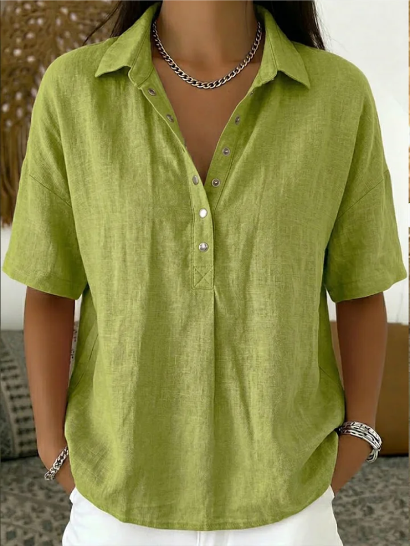 Hélène™ | Blusa con cuello