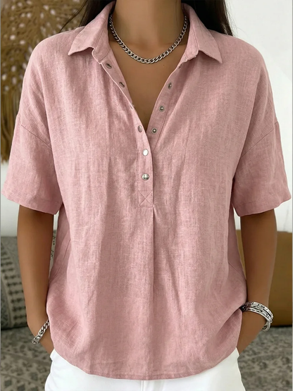 Hélène™ | Blusa con cuello