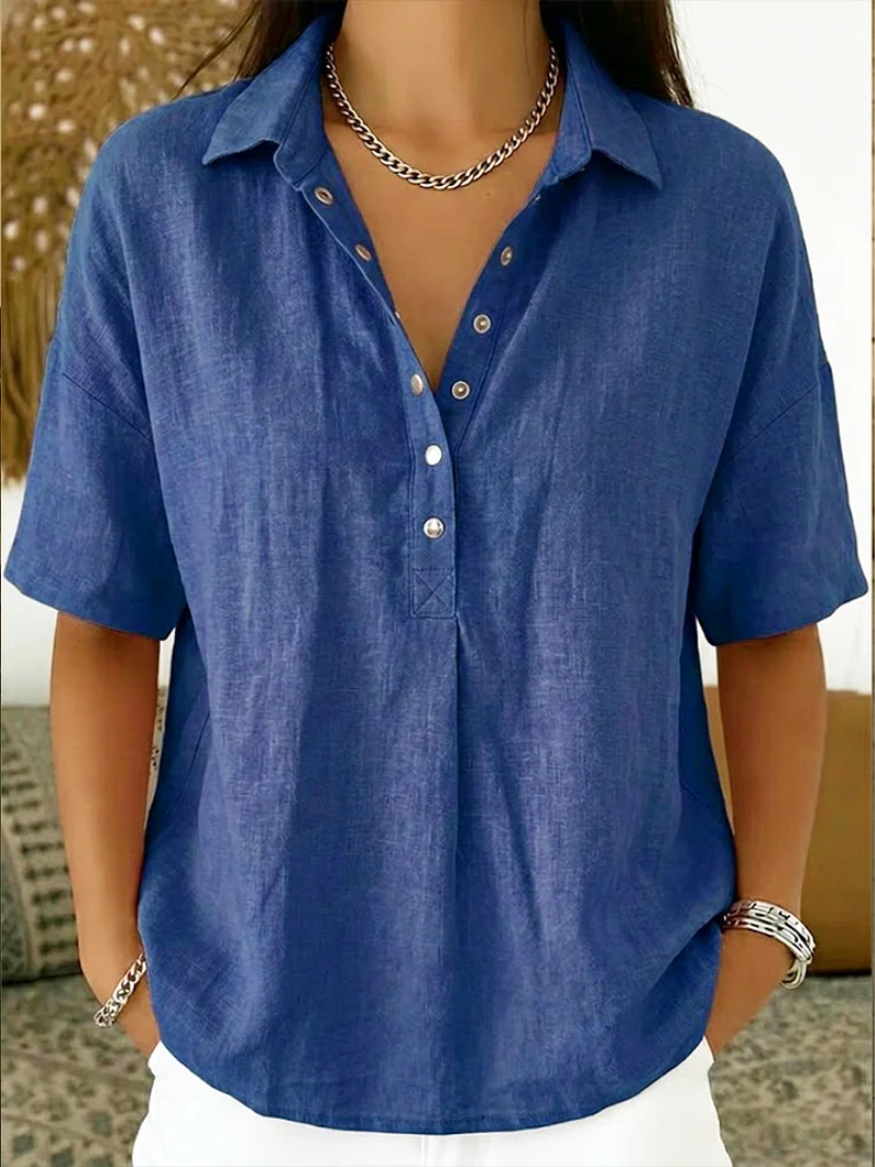 Hélène™ | Blusa con cuello