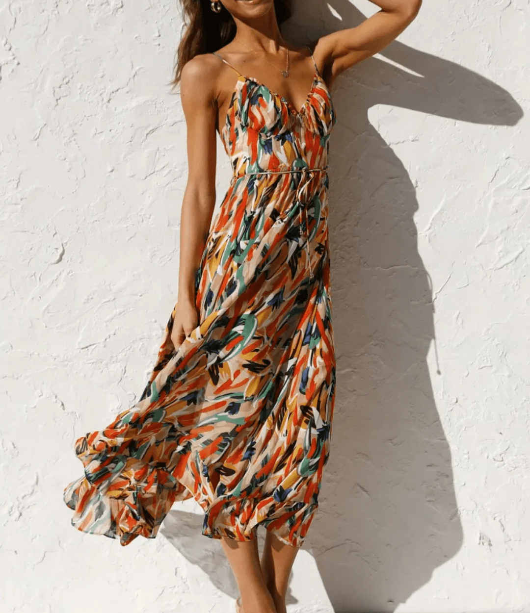 La Chispa | Vestido Midi Color Brillante
