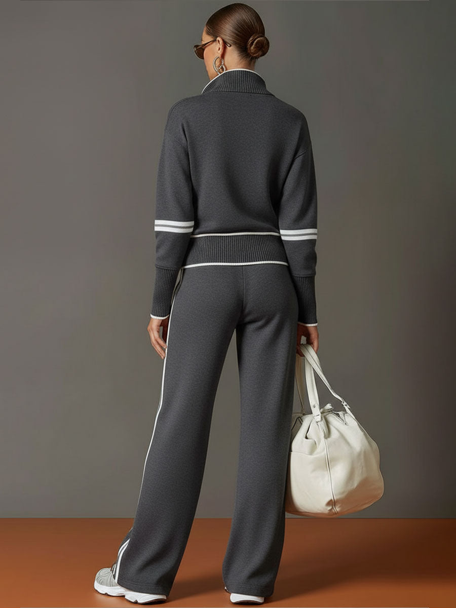 Marietta – sudadera y pantalón de pierna ancha