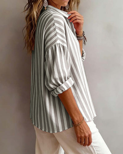 Nora™ | Blusa a rayas