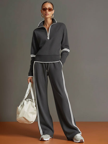 Marietta – sudadera y pantalón de pierna ancha