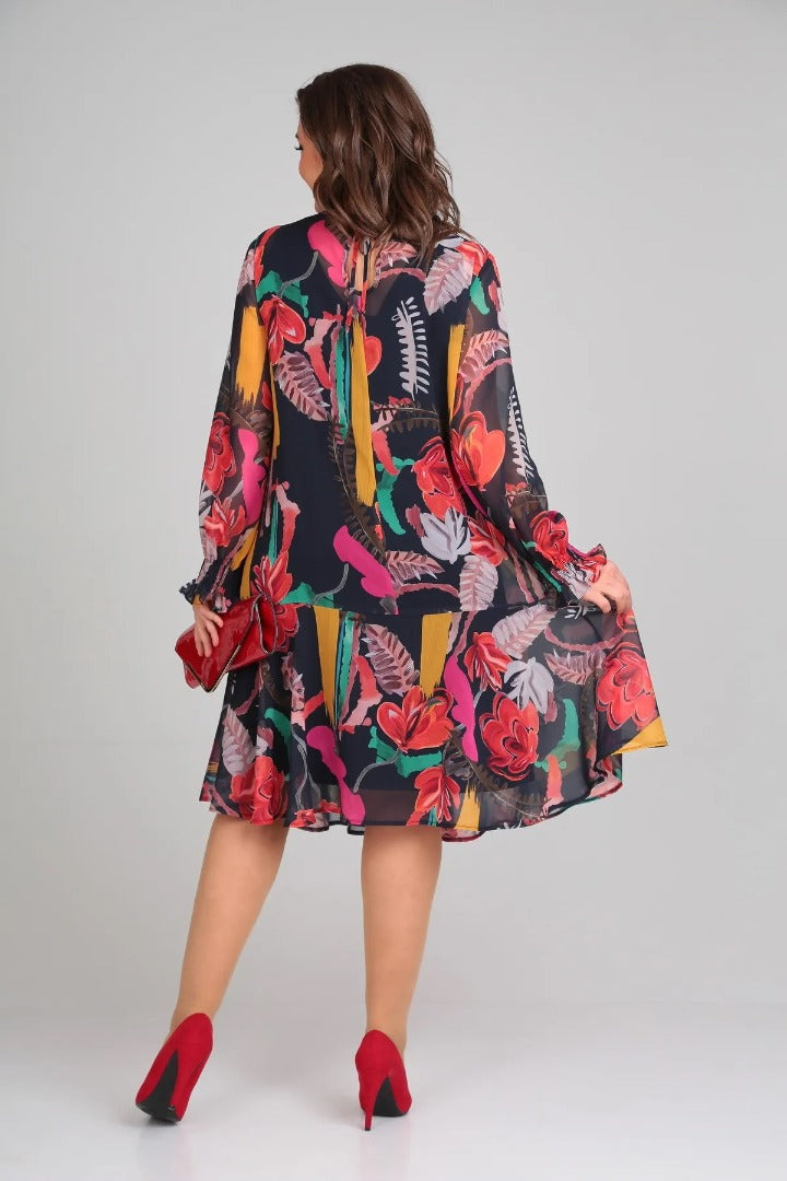 Vestido Floral Elegante Florinda™