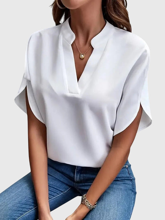 Beatrix™ | Camisa de cuello en V