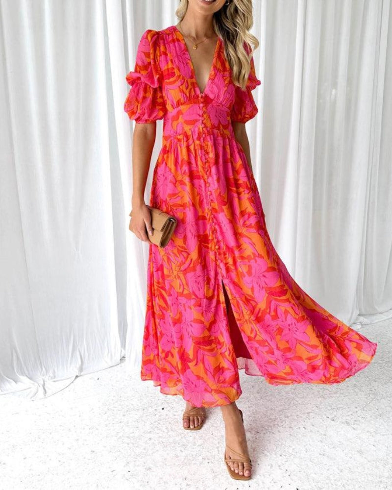La Chispa | Vestido Maxi Esplendor Solar