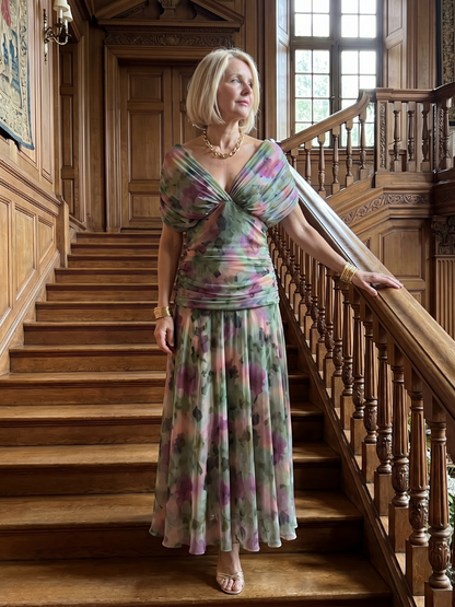 Stella & Grace™ | Vestido Midi Flow