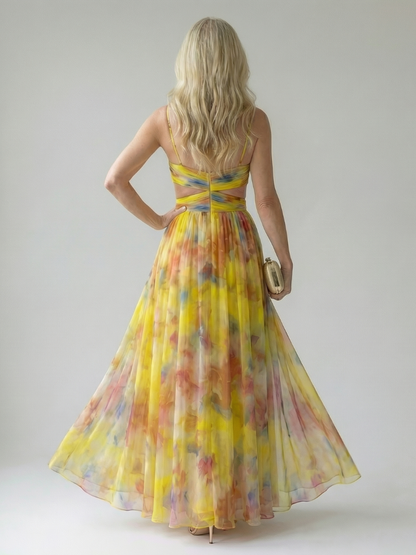 Isel | Vestido Maxi Suave Envueltos