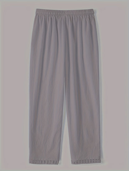 Wren – Pantalones Cropped Relax con Detalles en Contraste