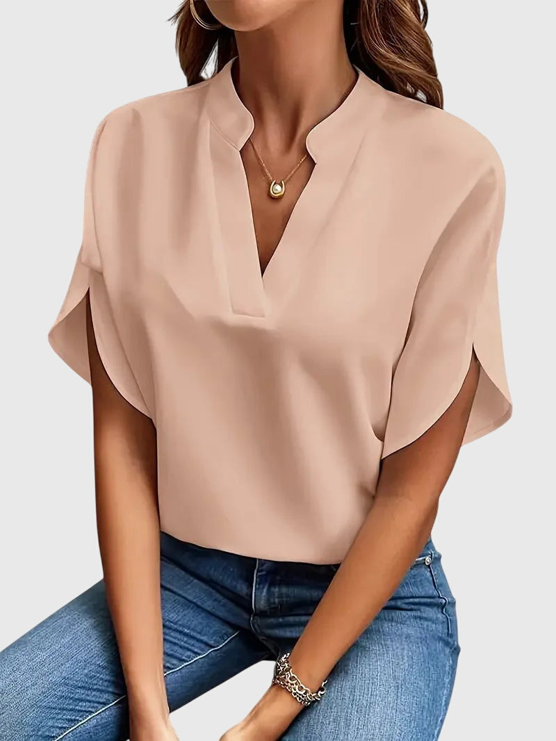 Beatrix™ | Camisa de cuello en V