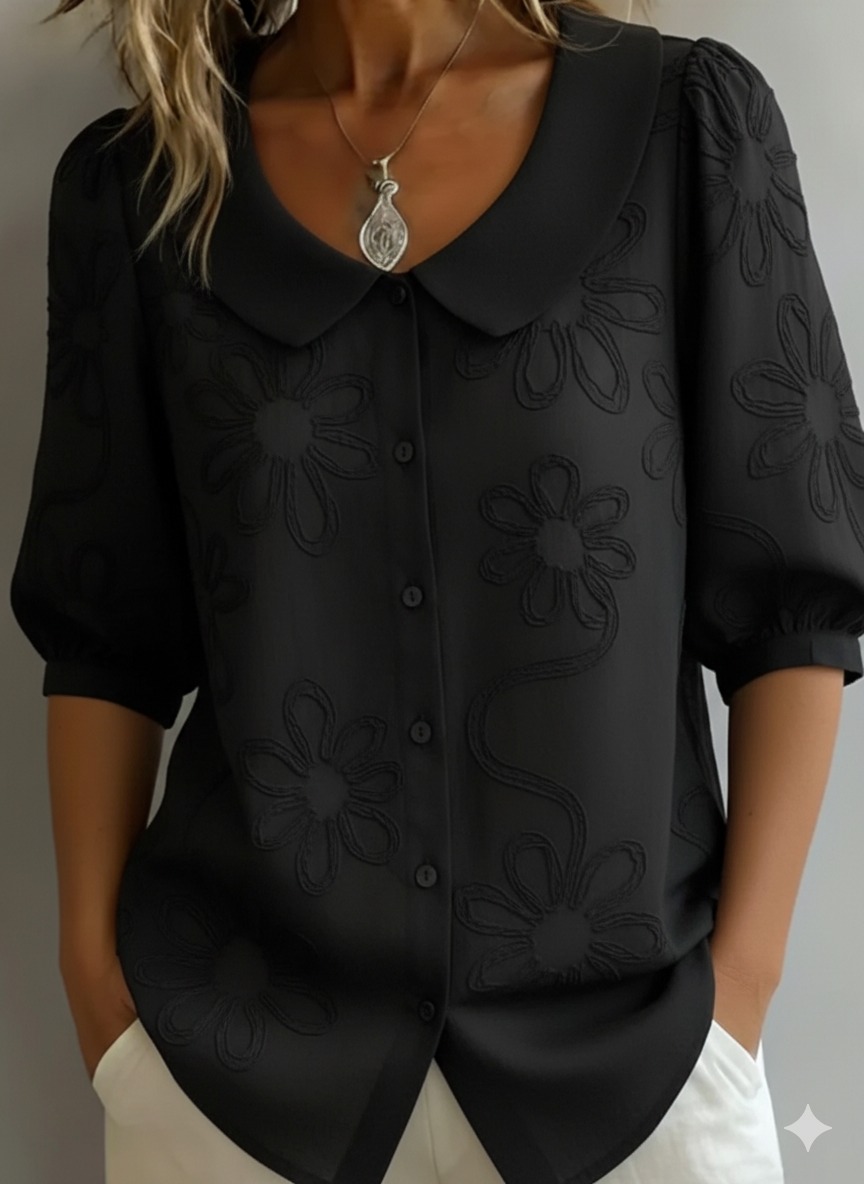 Camille | Blusa Floral Ligera Elegancia Natural