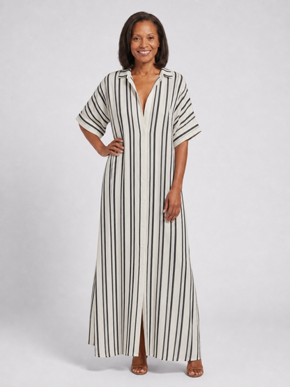 Nara | Vestido Midi de Corte Relajado
