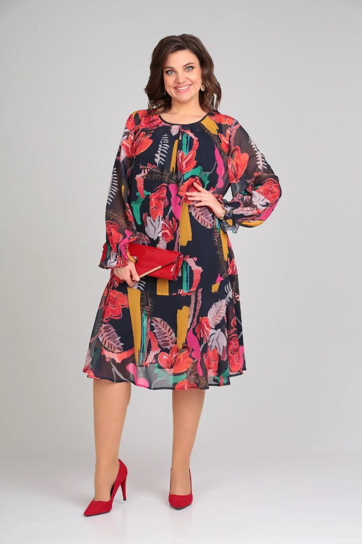 Vestido Floral Elegante Florinda™