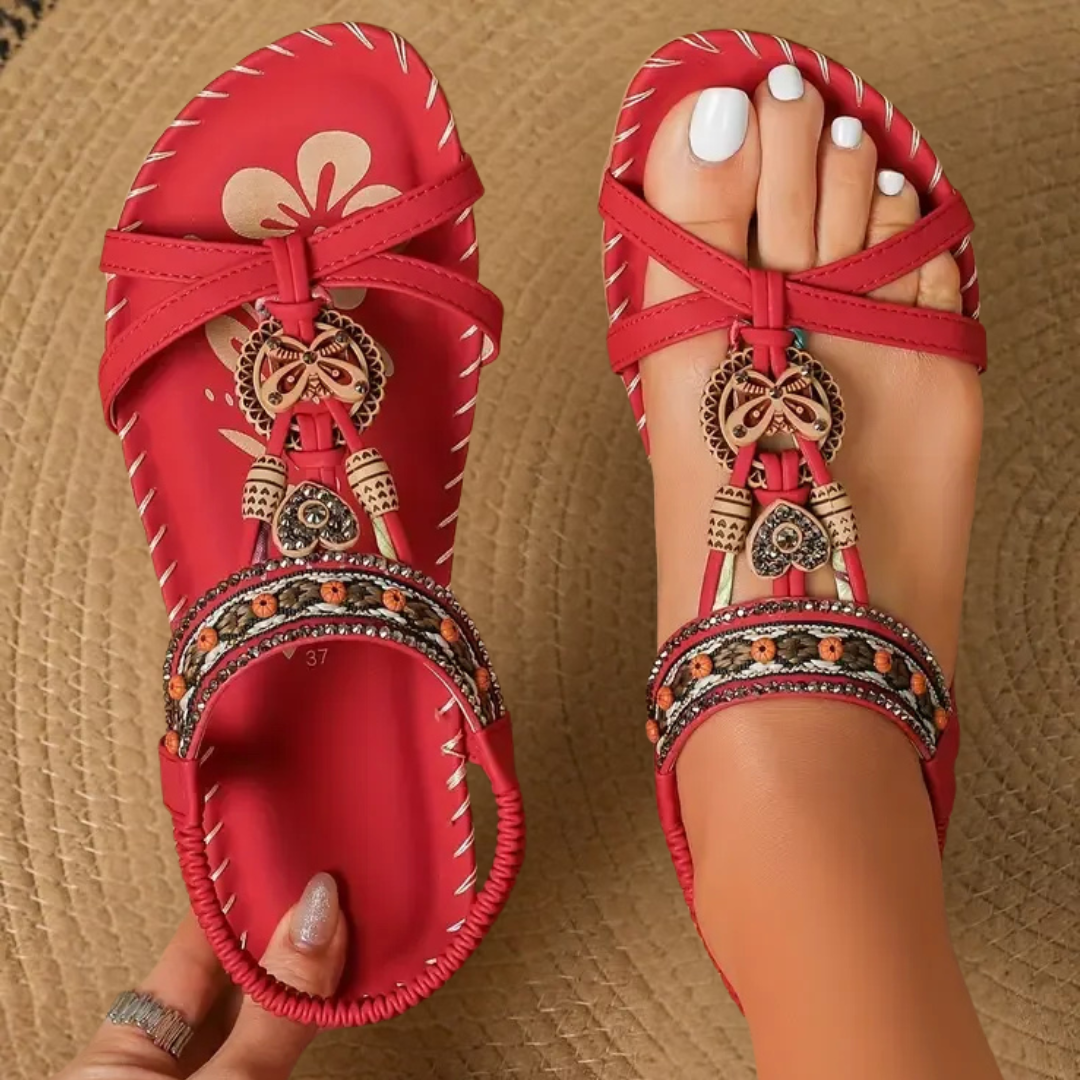 Nada™ – Sandalias ortopédicas de estilo Ibiza para el confort y la elegancia