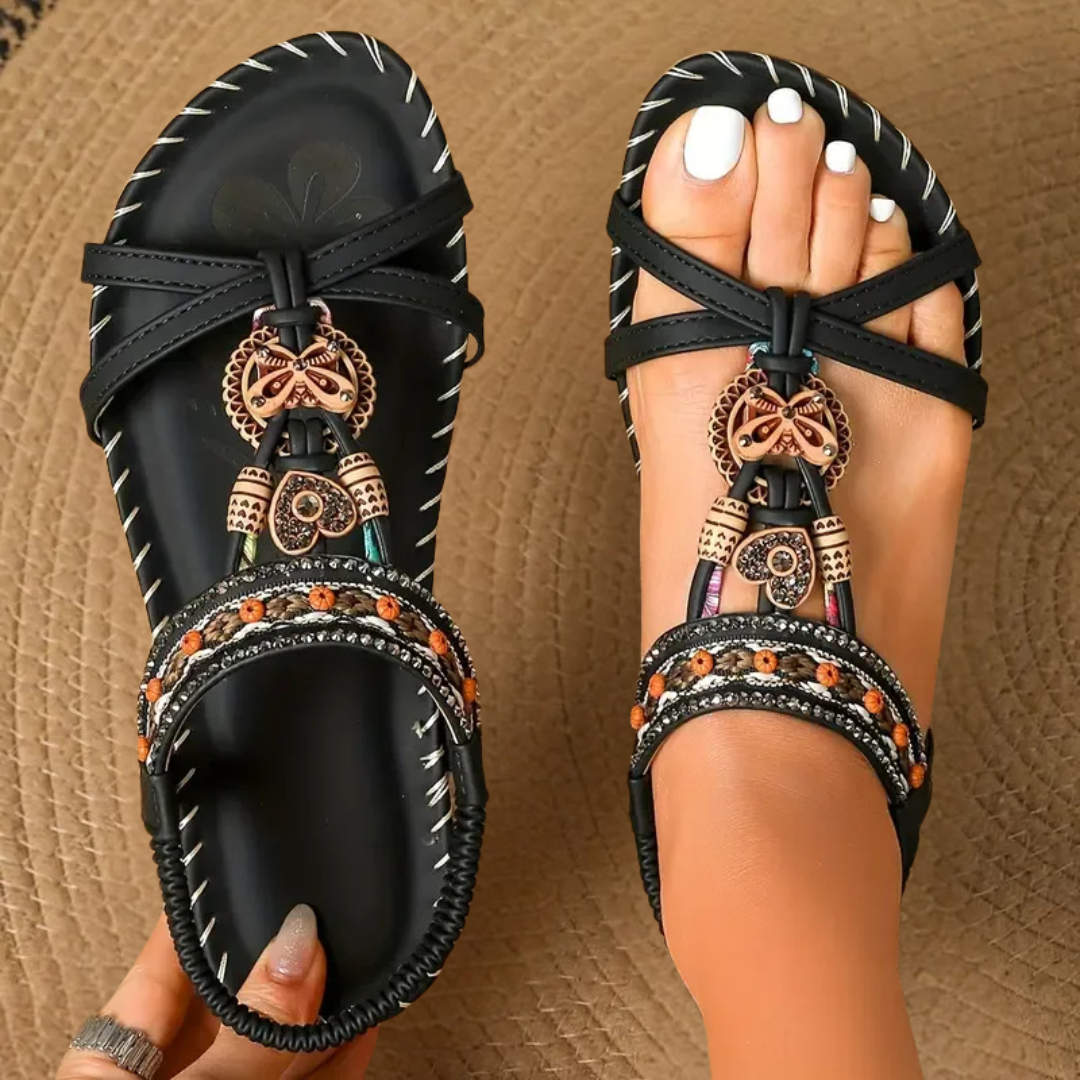 Nada™ – Sandalias ortopédicas de estilo Ibiza para el confort y la elegancia