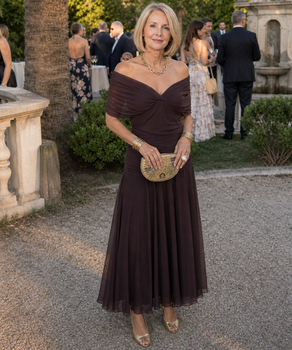 Stella & Grace™ | Vestido Midi Flow