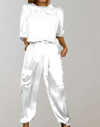 Finley - Conjunto de Lounge Cargo Suave como la Seda