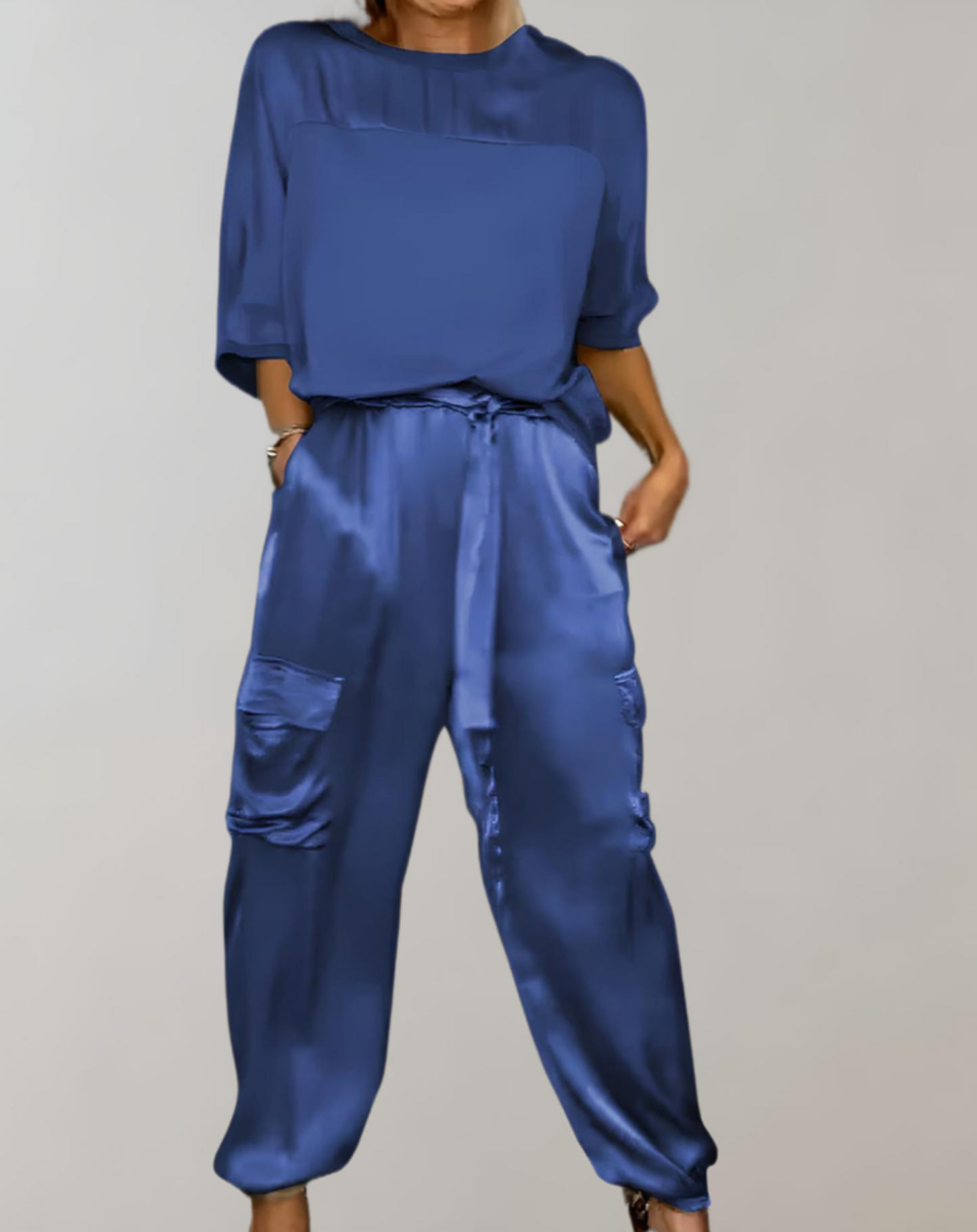 Finley - Conjunto de Lounge Cargo Suave como la Seda