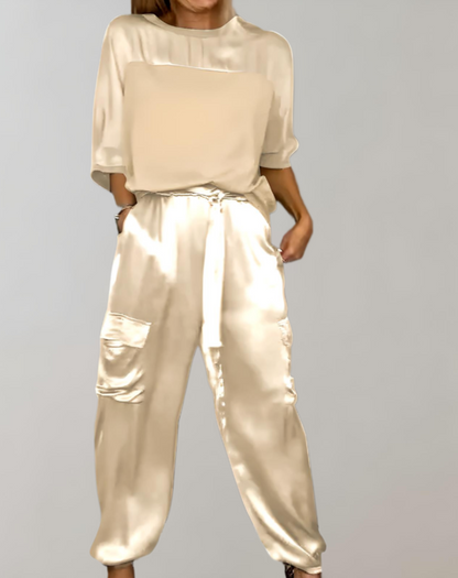 Finley - Conjunto de Lounge Cargo Suave como la Seda