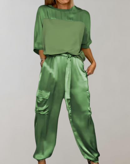 Finley - Conjunto de Lounge Cargo Suave como la Seda