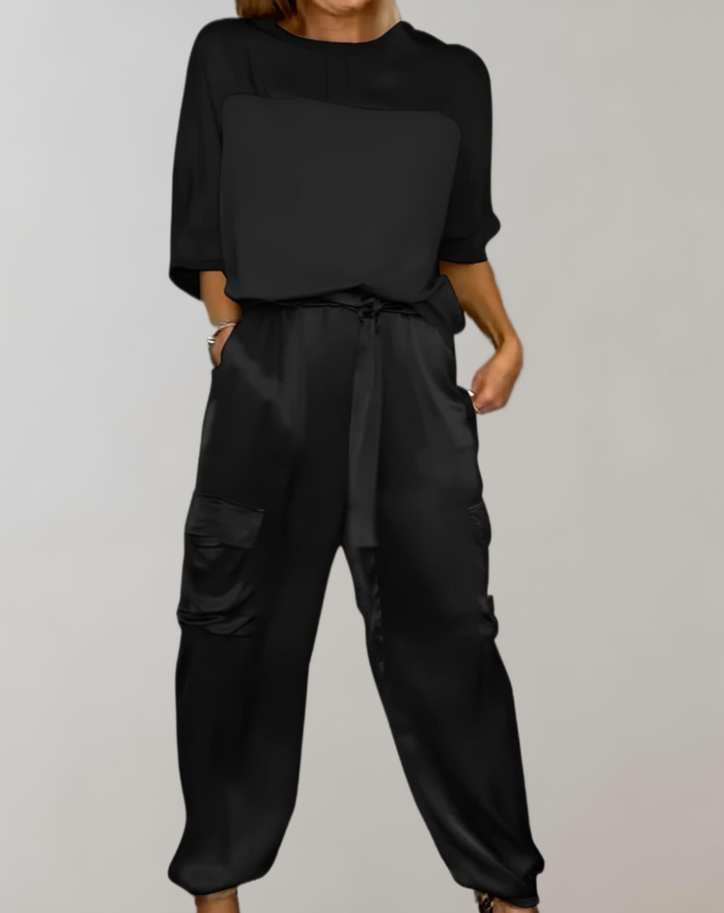 Finley - Conjunto de Lounge Cargo Suave como la Seda