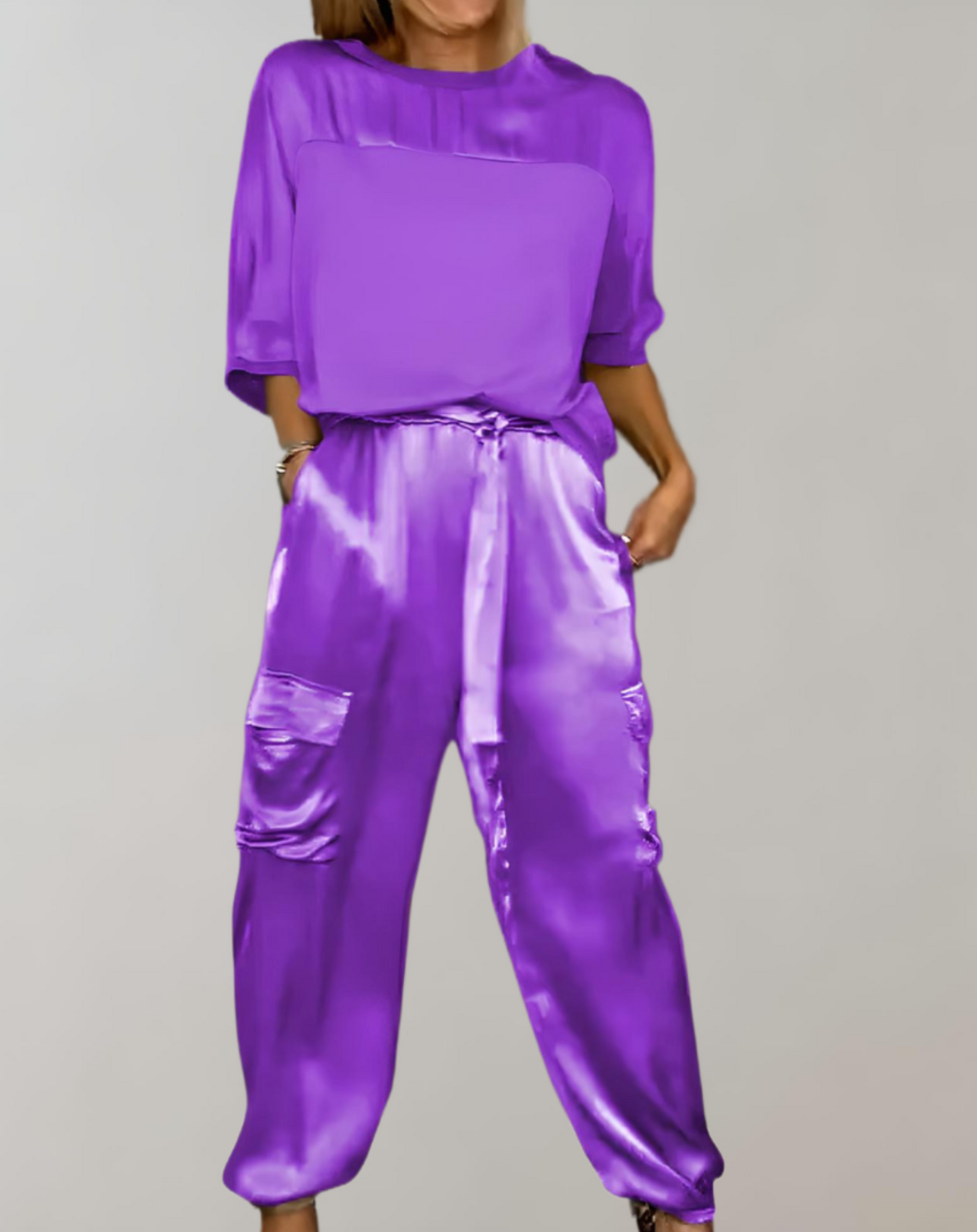 Finley - Conjunto de Lounge Cargo Suave como la Seda