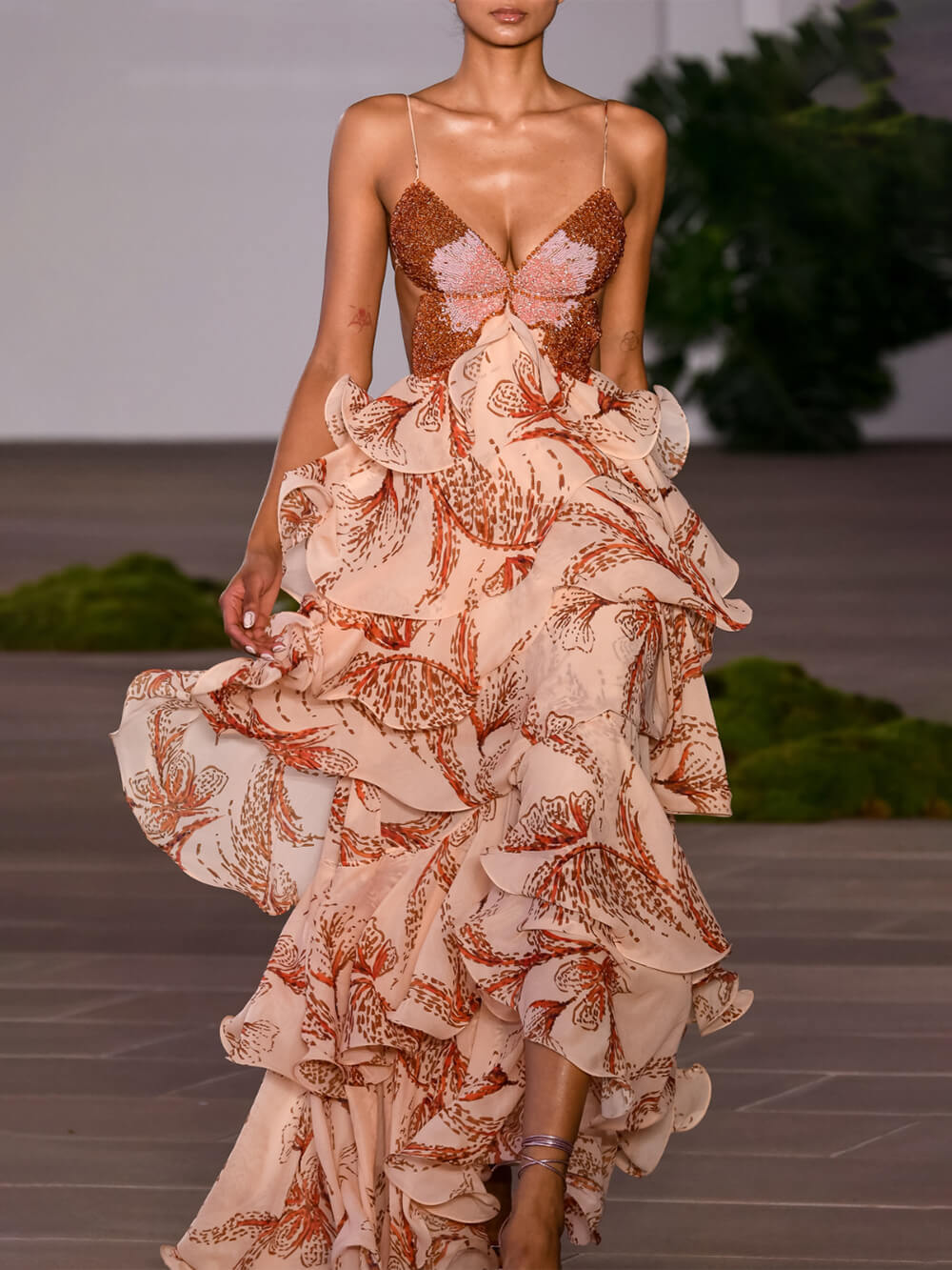 La Chispa | Vestido Maxi Papillon Signature